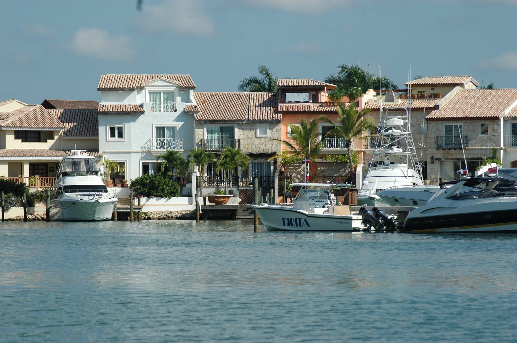 Yachts at the marina
